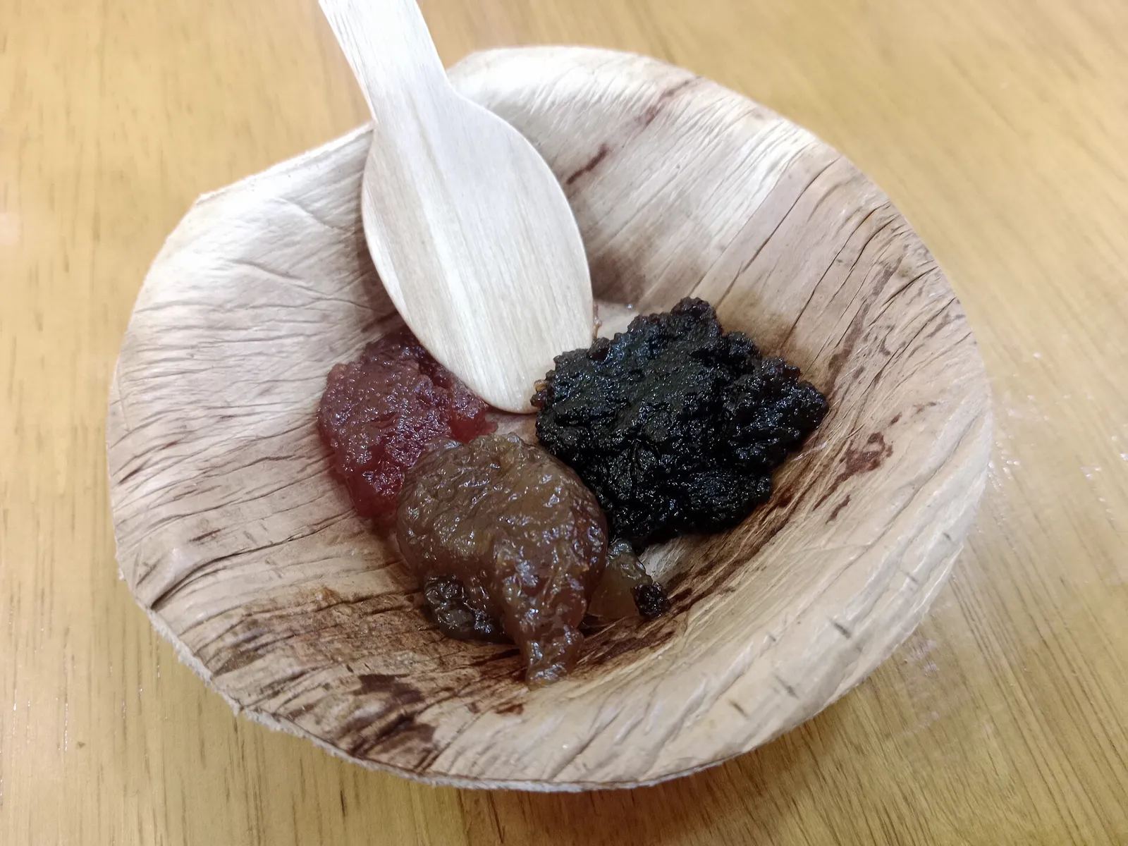 Glossy dark amber Tirunelveli wheat halwa, the famous slow-cooked sweet of south Tamil Nadu