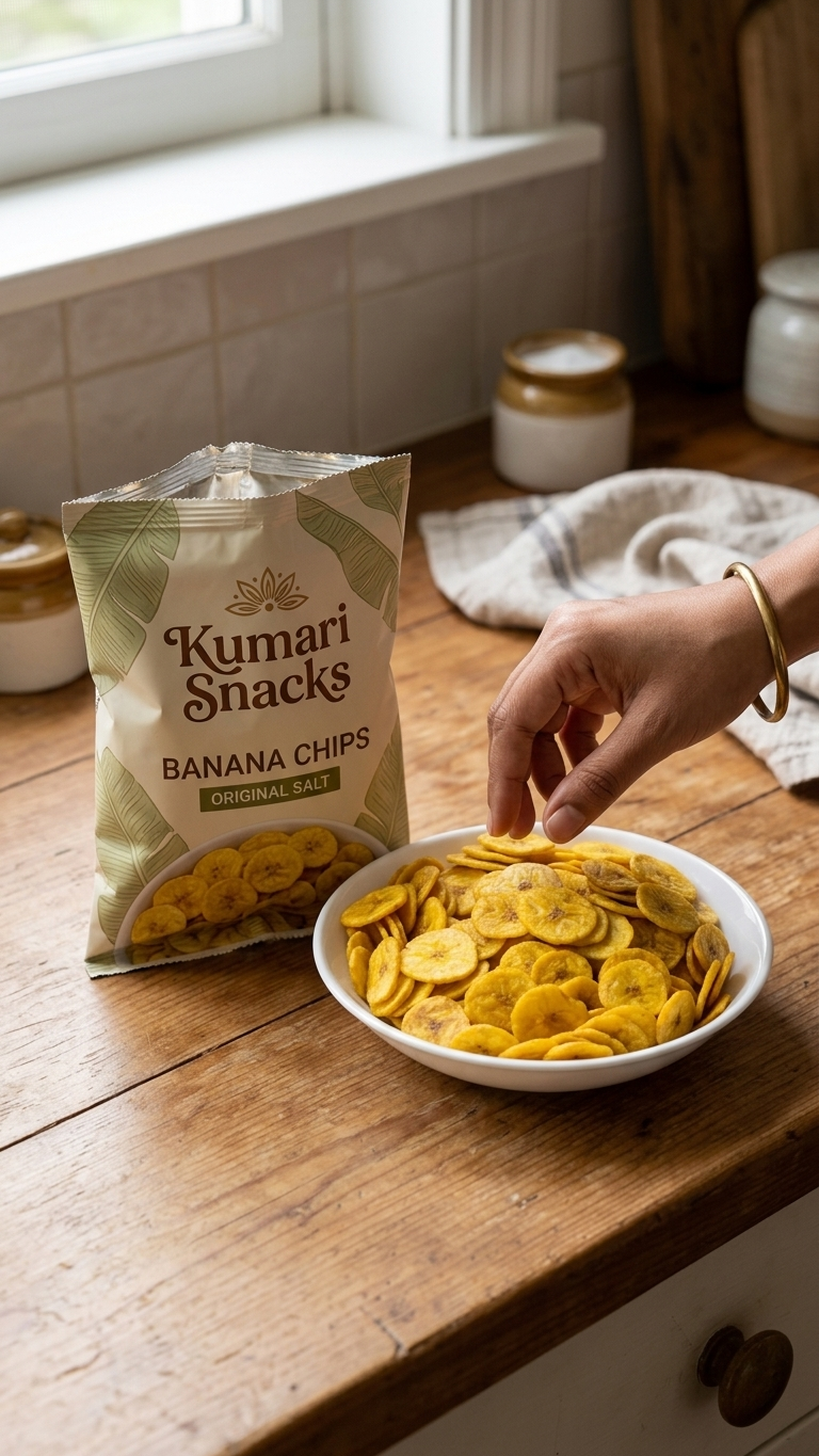 Signature Banana Chips Zip Pouch