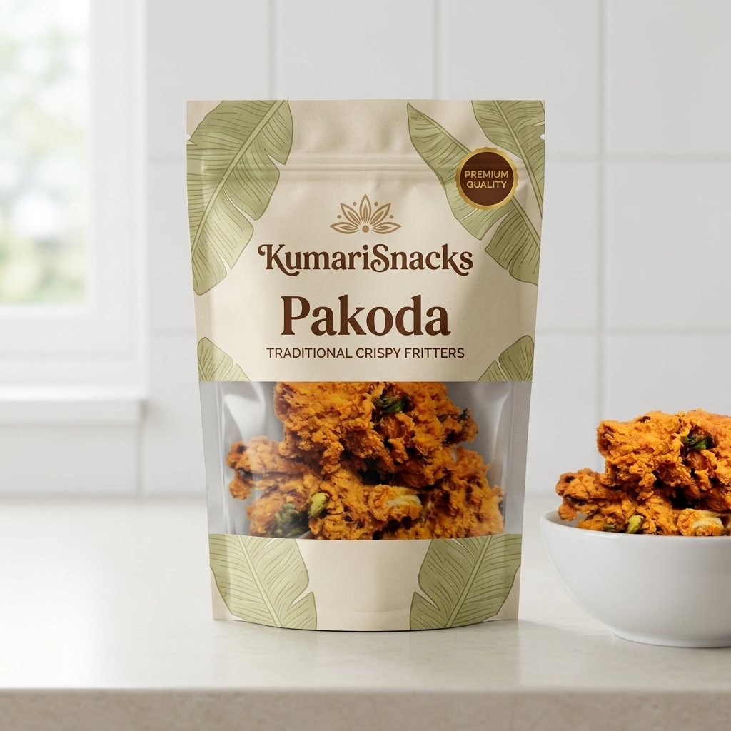 Famous Pakoda Zip Pouch
